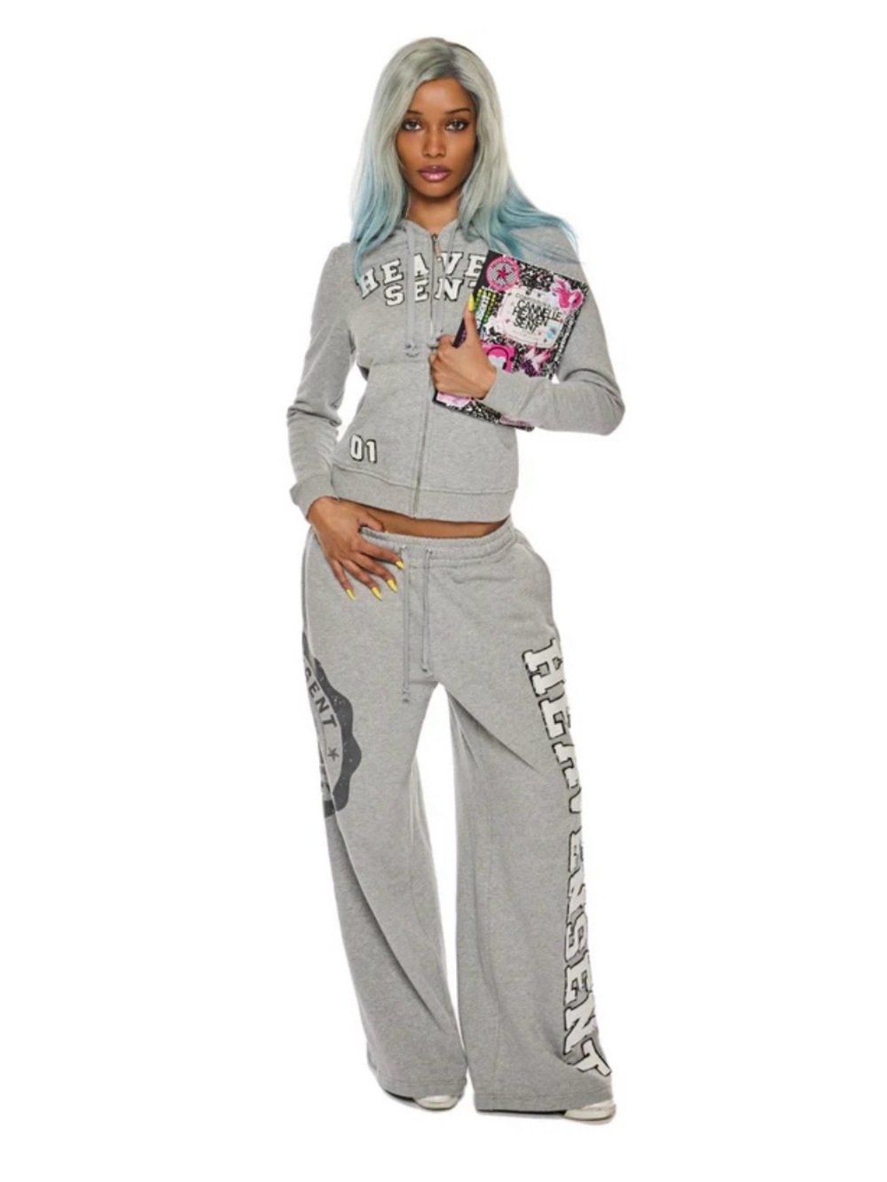 NEW Heavensent Varsity Sweats Y2K Streetwear